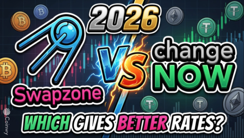 Swapzone vs. ChangeNOW 2026: Kurse, Geschwindigkeit, Fiat-Zugang und Nutzerbewertungen im Vergleich