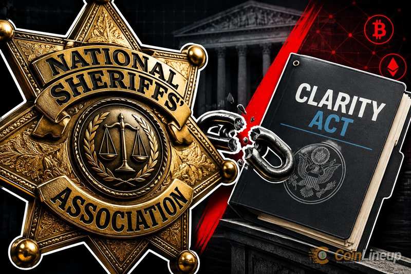 La National Sheriffs' Association passa a una posizione neutrale sul CLARITY Act