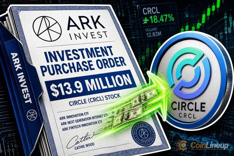 ARK Invest kupuje akcje Circle za 13,9 mln USD