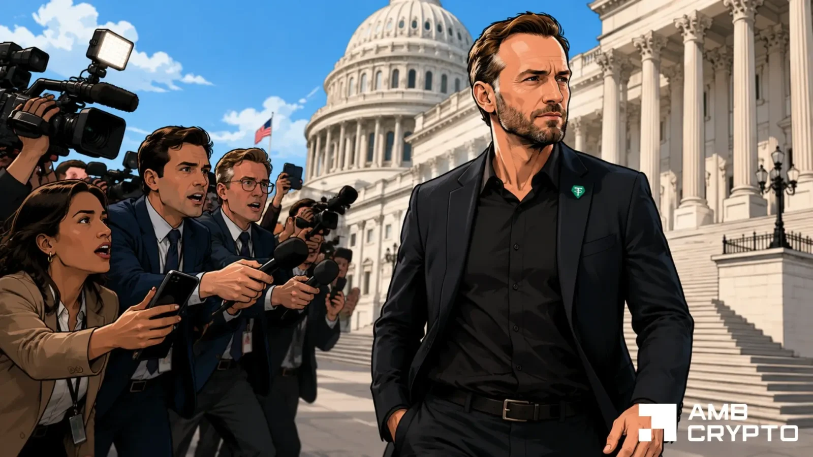 Bloomberg Examines Tether Lobbying Efforts Ahead of GENIUS Act Passage