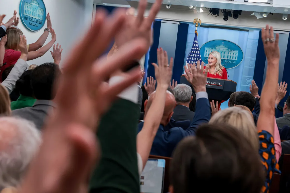 Trump Wants a Man to Replace Karoline Leavitt as White House Press Secretary: Report