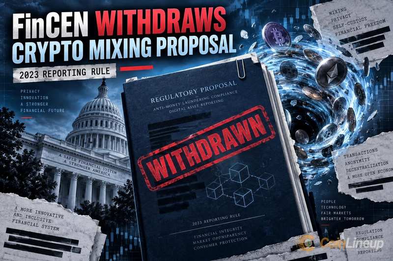 FinCEN Withdraws 2023 Crypto-Mixing Reporting Proposal
