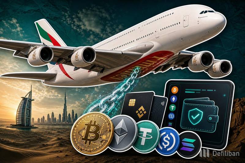 Emirates начинает принимать криптовалютные платежи за бронирование авиабилетов