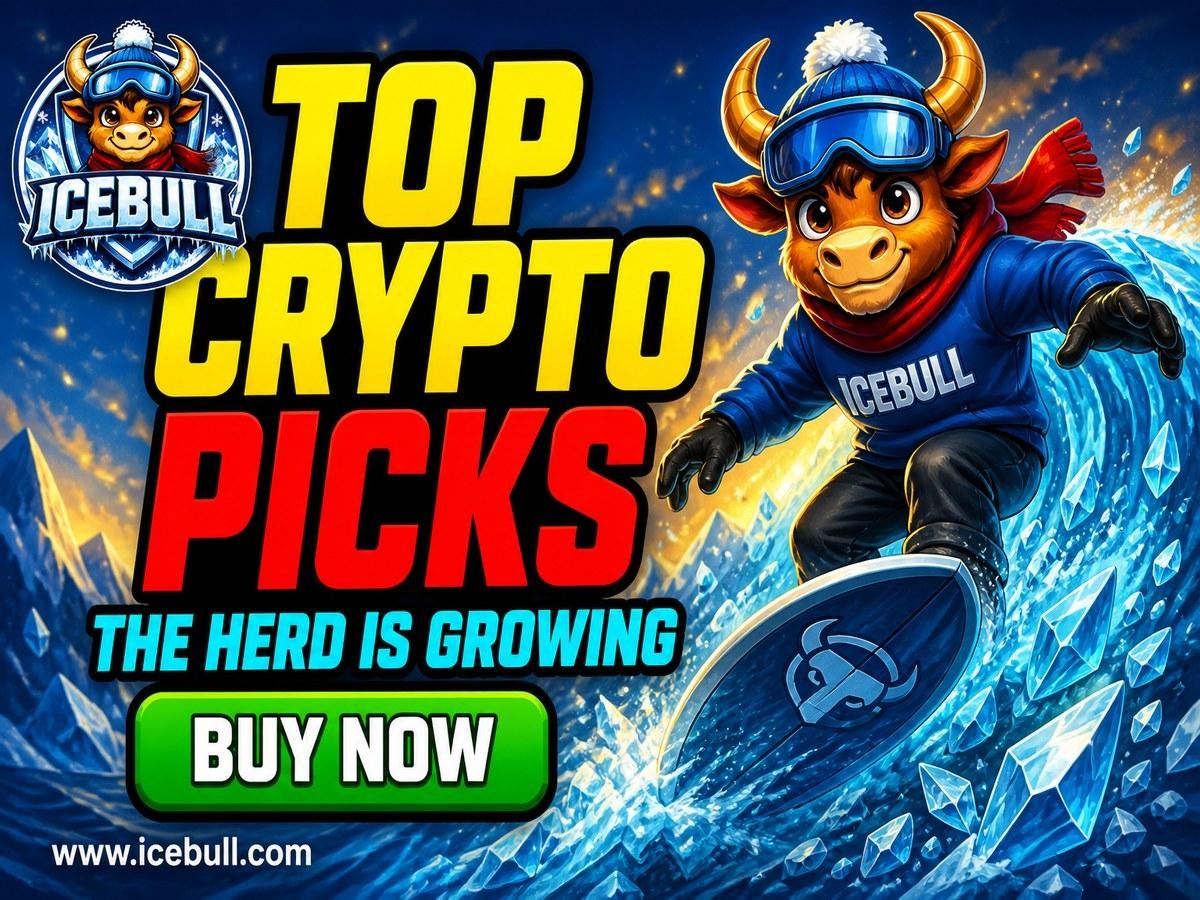 Bitcoin и Chainlink задают темп, а пресейл IceBull выходит на Этап 1
