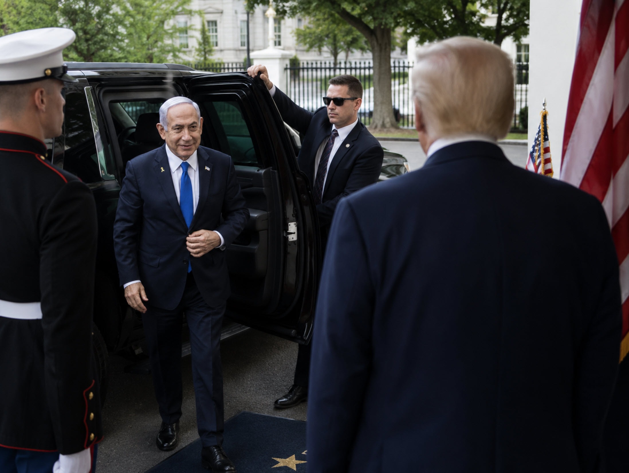 Präsident Trump empfängt den israelischen Premierminister Netanjahu am Dienstag im Weißen Haus