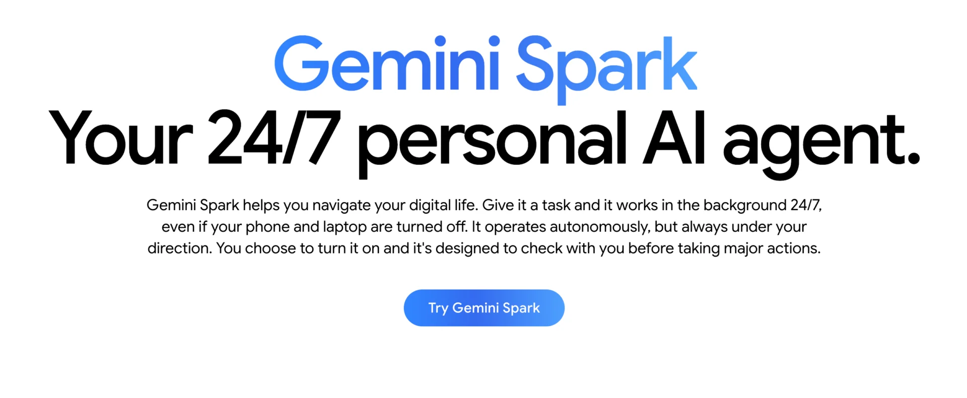 Google запустила Gemini Spark — ИИ-агента для самостоятельного выполнения корпоративных задач от начала до конца