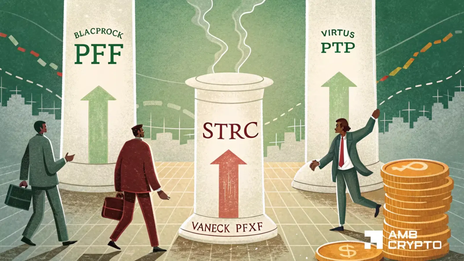 BlackRock, VanEck, and Virtus InfraCap ETFs Invest $756 Million into Strategy's STRC Preferred Stock