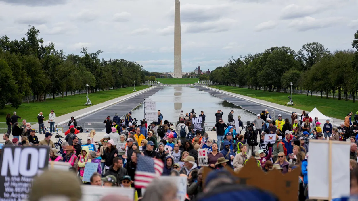Anti-Trump Republicans' Absence From 'No Kings' Protests Proves They Are 'All Talk,' Columnist Argues