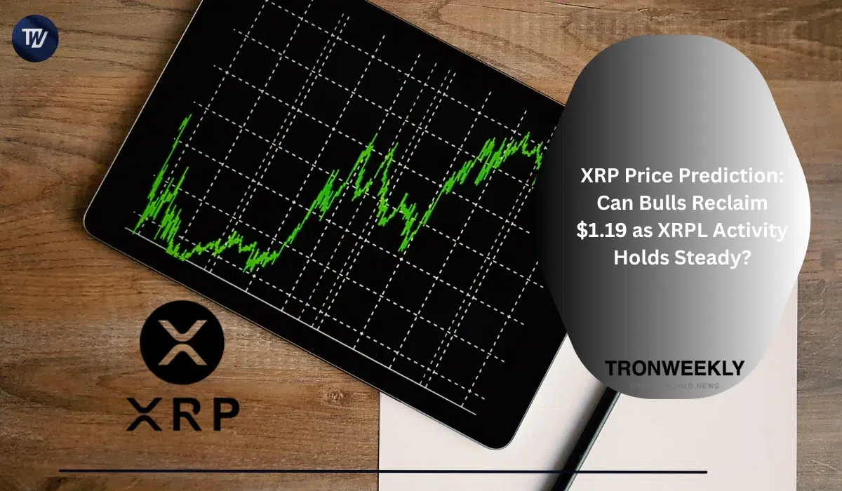 XRP价格在关键支撑位持稳，交易者关注1.19美元突破