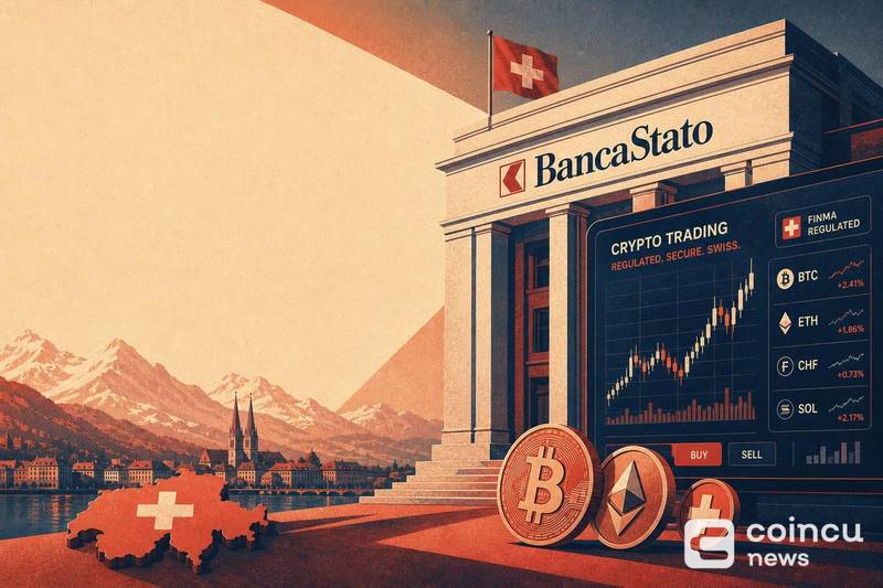 BancaStato startet regulierten Krypto-Handelsservice in der Schweiz