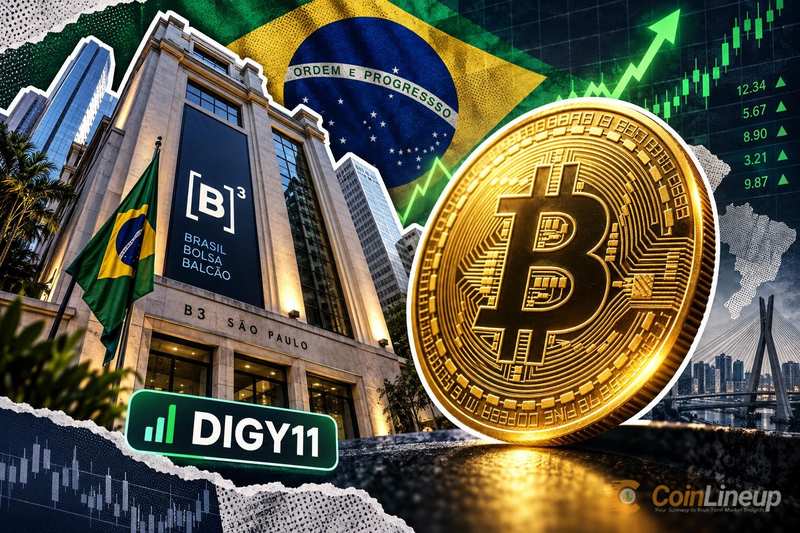 La B3 brasiliana quota DIGY11, un nuovo fondo legato alle società con Bitcoin in tesoreria