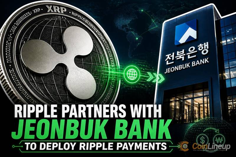Ripple stringe una partnership con Jeonbuk Bank per implementare Ripple Payments