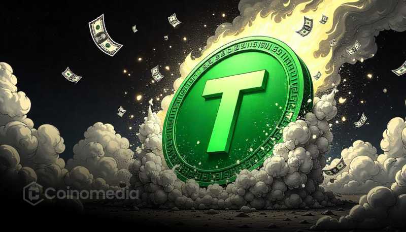 USDT 市值下滑達到歷史極端水準