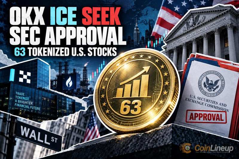 OKX i ICE występują do SEC o zatwierdzenie zdywanego produktu obejmującego 63 zdywanione akcje USA