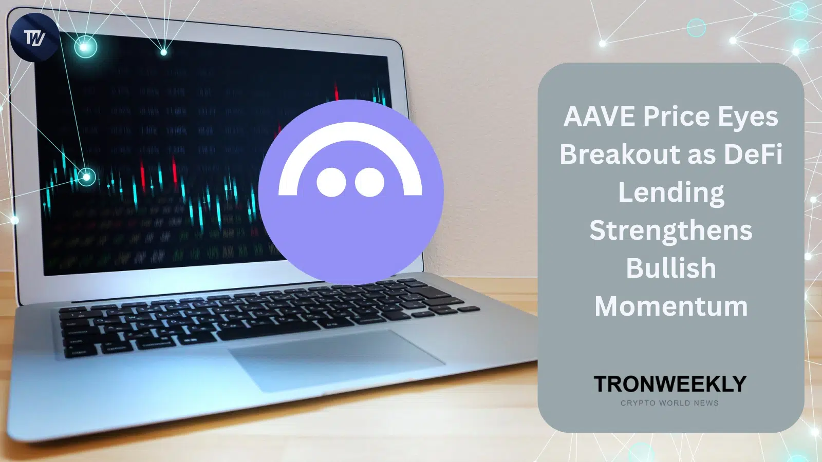 AAVE Eyes Breakout Amid Compressing Volatility and 47.8% DeFi Lending Dominance