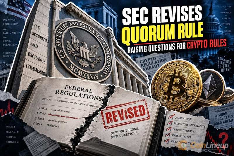 SEC herziet quorumregel, roept vragen op over crypto-regelgeving