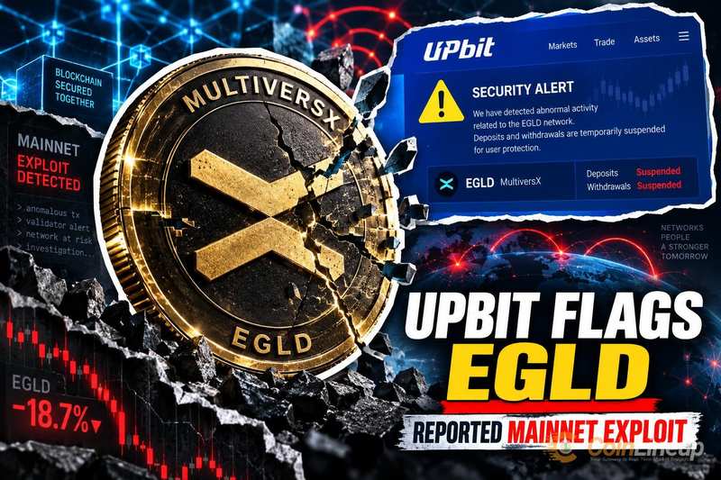 Upbit Присвоил EGLD от MultiversX Статус «Торговая Предосторожность» После Сообщений об Эксплойте в Основной Сети