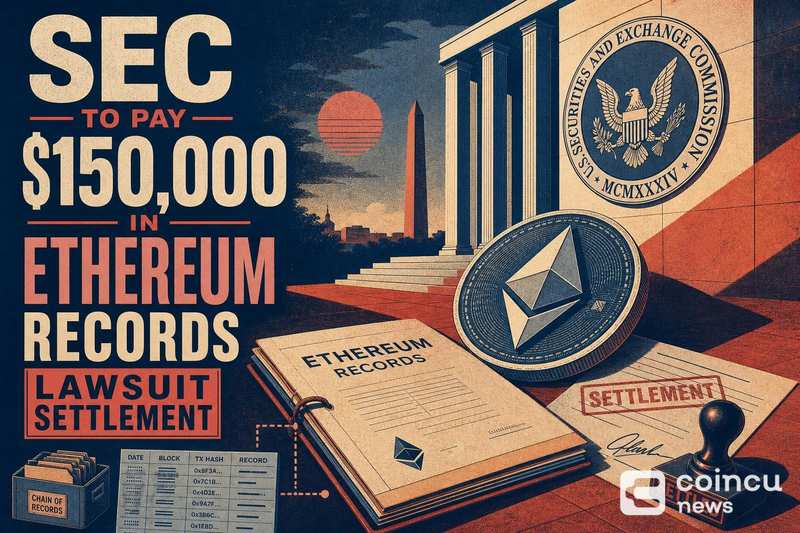 SEC stemt in met schikking van $150.000 in rechtszaak over documenten rond Ethereum-onderzoek