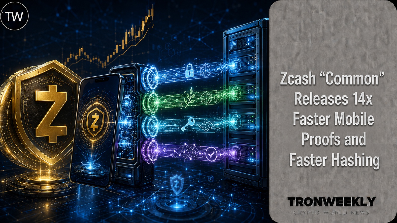 Zcash Developer Releases 'Common' Libraries With 14x Faster Mobile Proofs and 21x Faster Hashing