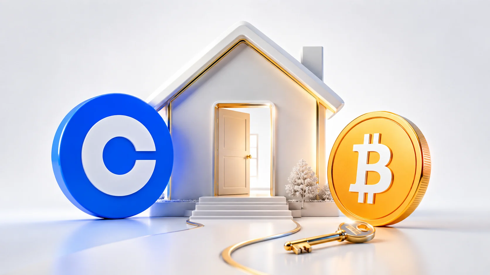 Coinbase étend ses prêts hypothécaires adossés au Bitcoin aux acquéreurs immobiliers américains