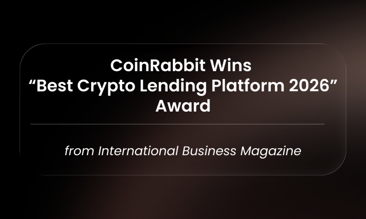 CoinRabbit Named Best Crypto Lending Platform 2026 by International Business Magazine