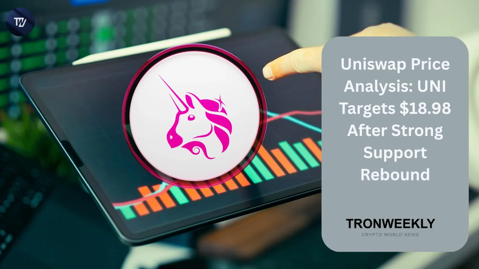 Uniswap Price Analysis: UNI Eyes $18.98 as Buyers Defend Key Support