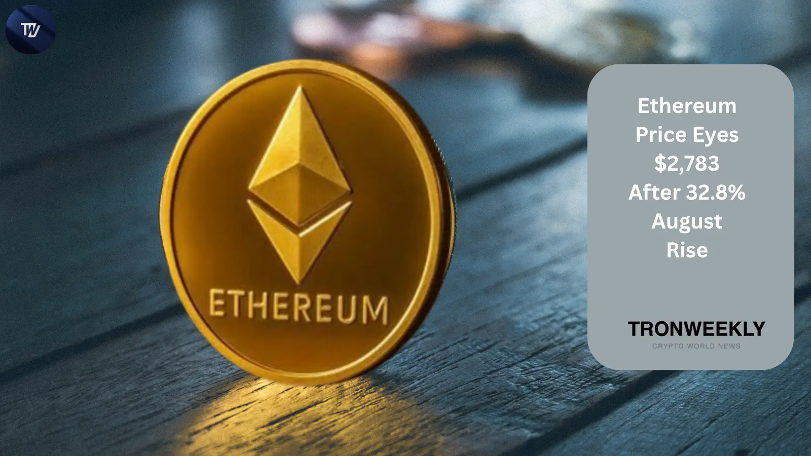 Ethereum-koers mikt op $2,783 na stijging van 32.8% in augustus