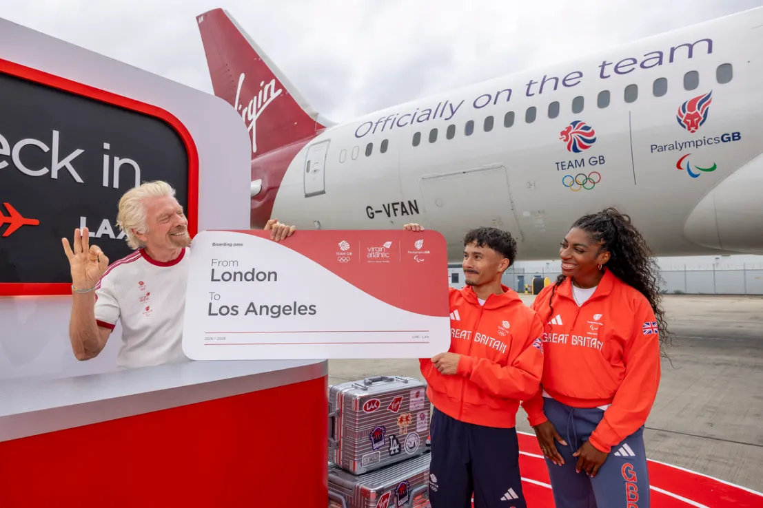 Virgin Atlantic zostaje oficjalną linią lotniczą Team GB, kończąc 20-letnią erę British Airways