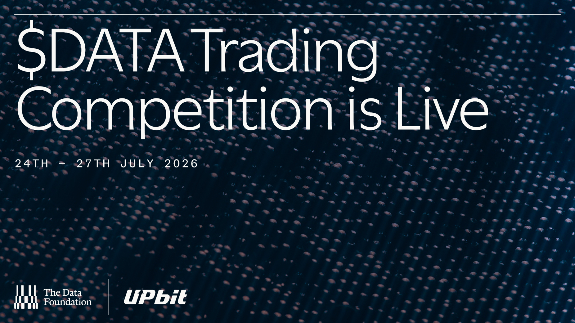 DATA Network supera los 100 millones de registros onchain mientras Upbit lanza competencia de trading de $DATA