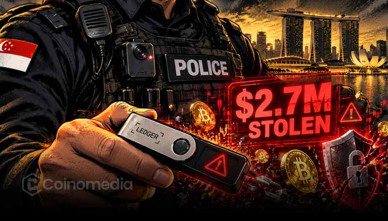 新加坡警方警告:Ledger钱包被植入恶意硬件,损失达270万美元