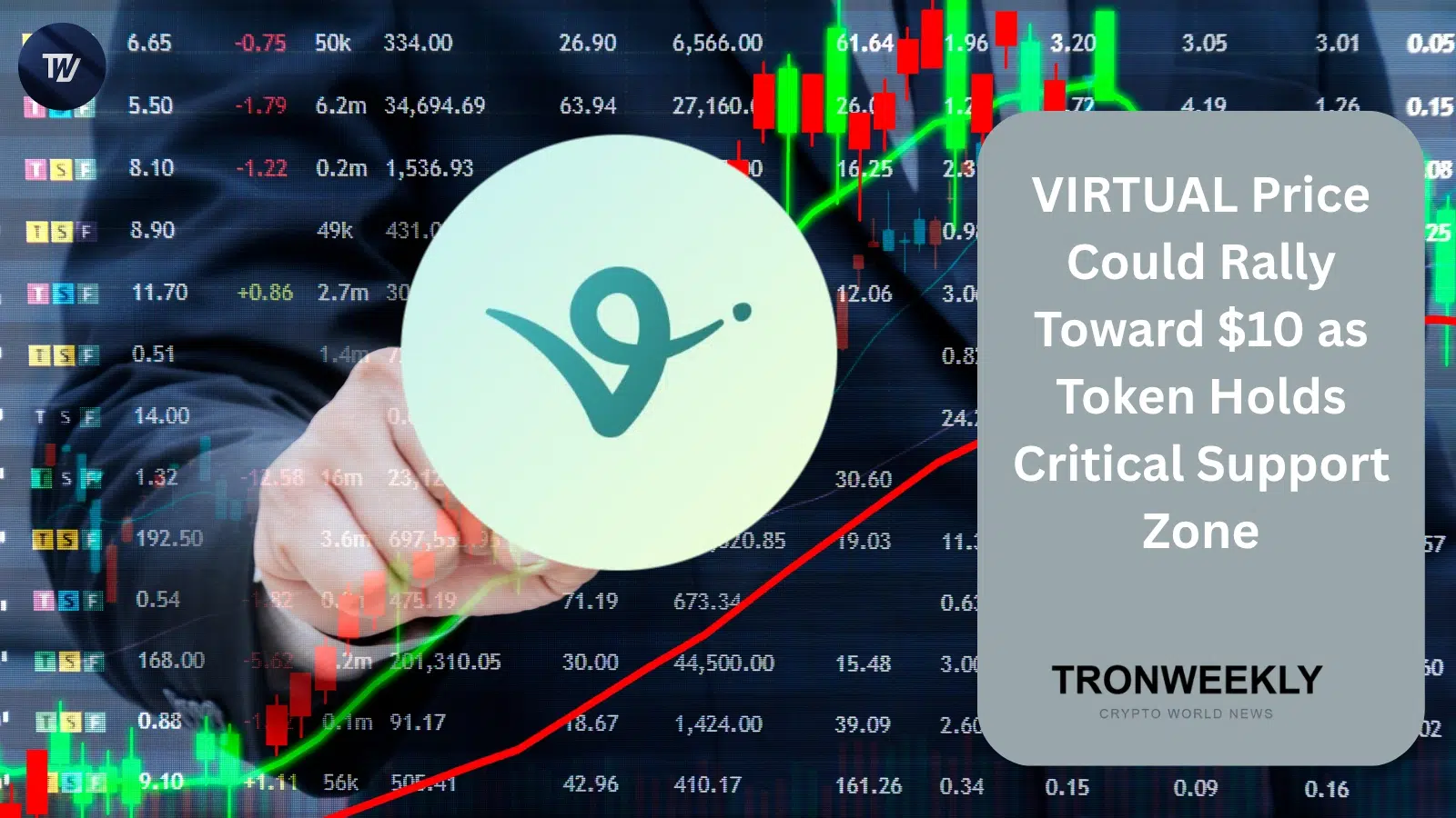 VIRTUAL Price Could Rally Toward $10 as Token Holds Critical Support Zone