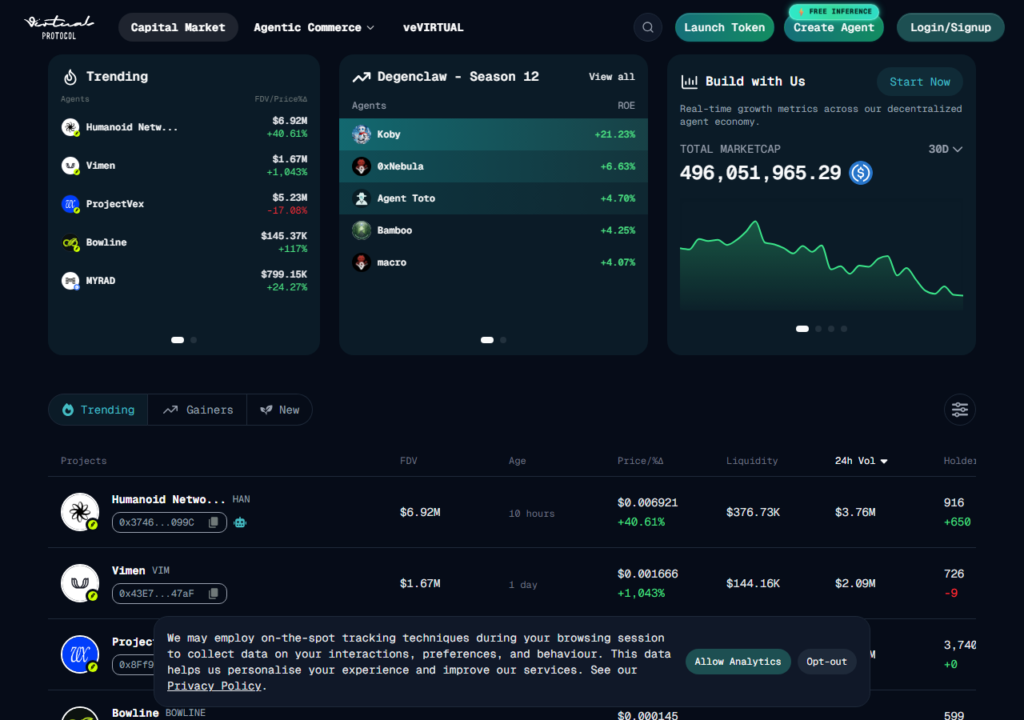 Neuf tokens crypto d’agents IA aux rôles définis en 2026
