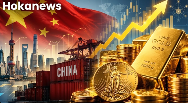 China's Gold Imports Hit Record $158.8 Billion in First Eight Months of 2026