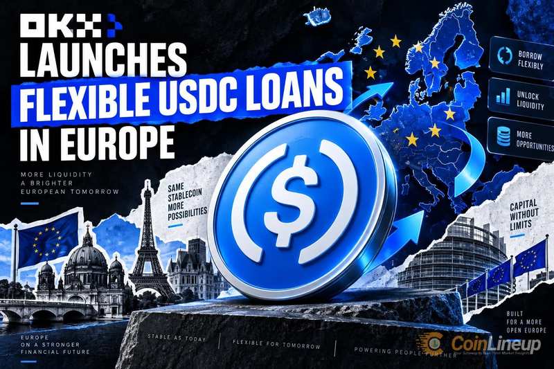 OKX запустила гибкие кредиты в USDC для пользователей в Европе