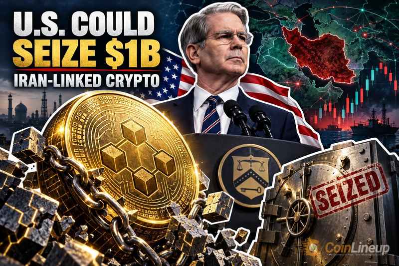 US Could Seize $1 Billion in Iran-Linked Cryptocurrency, Treasury Secretary Bessent Says
