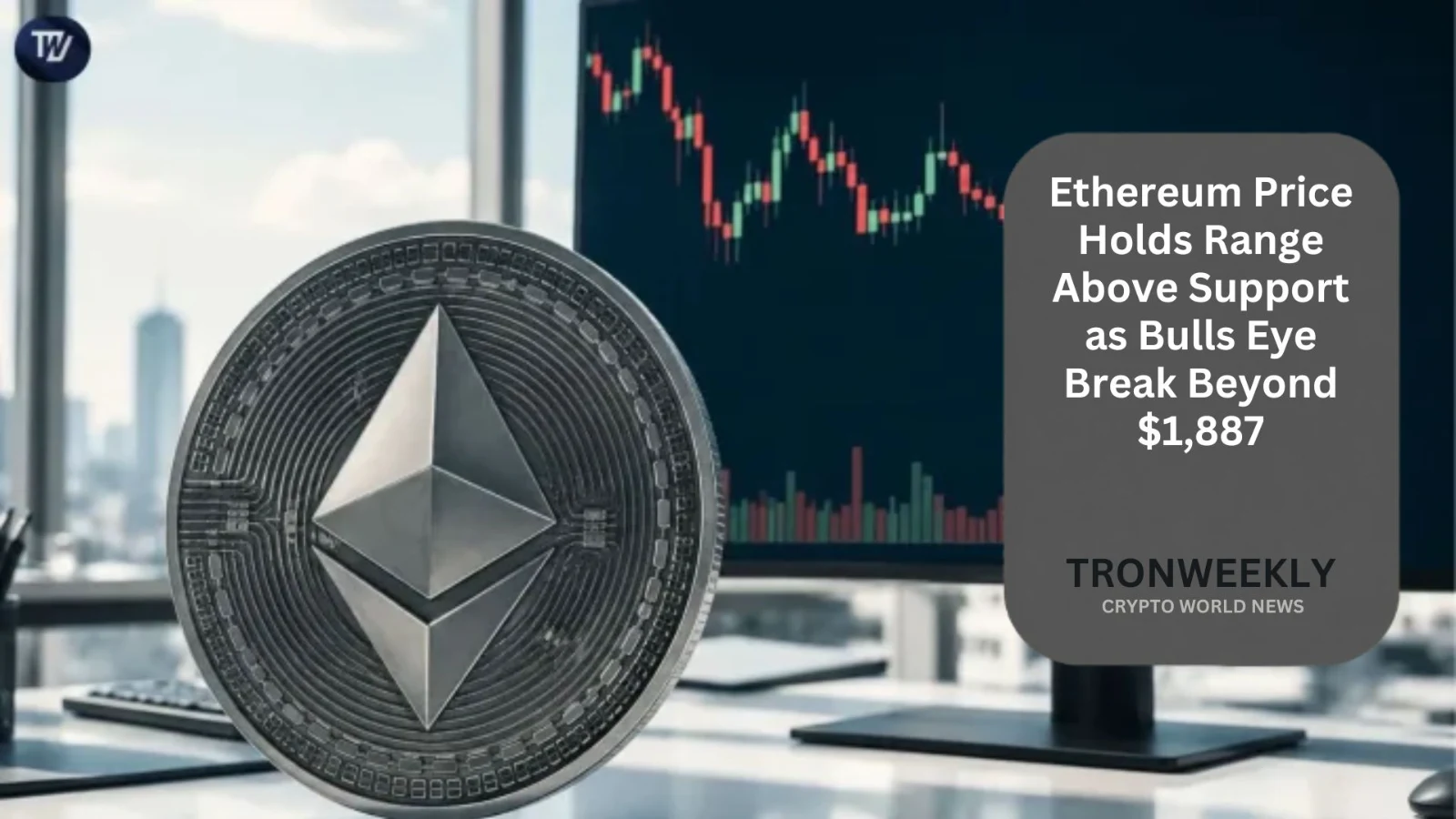 Ethereum торгуется у сопротивления $1,887, пока Arthur Hayes добавляет 645 ETH