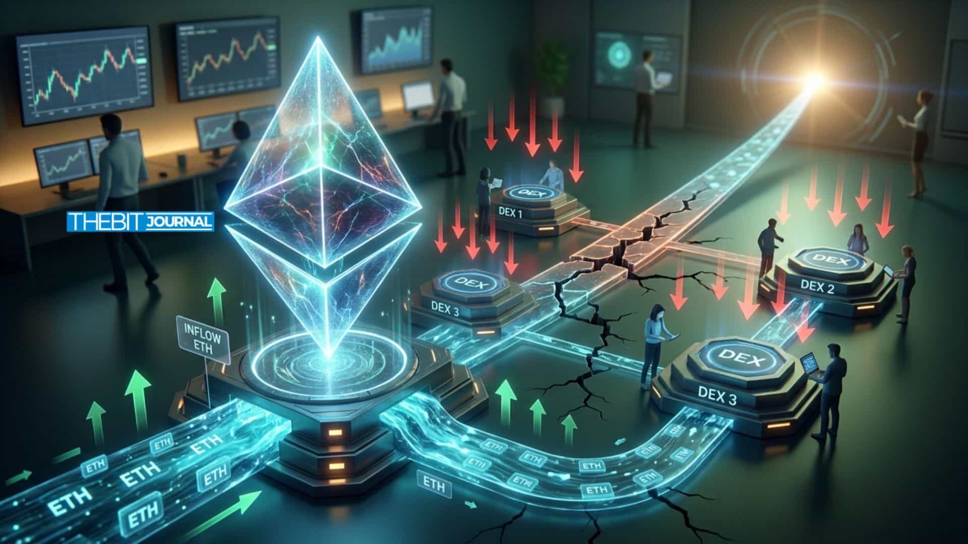 Ethereum Sees $83M Capital Inflow as Weak DEX Activity Clouds Recovery