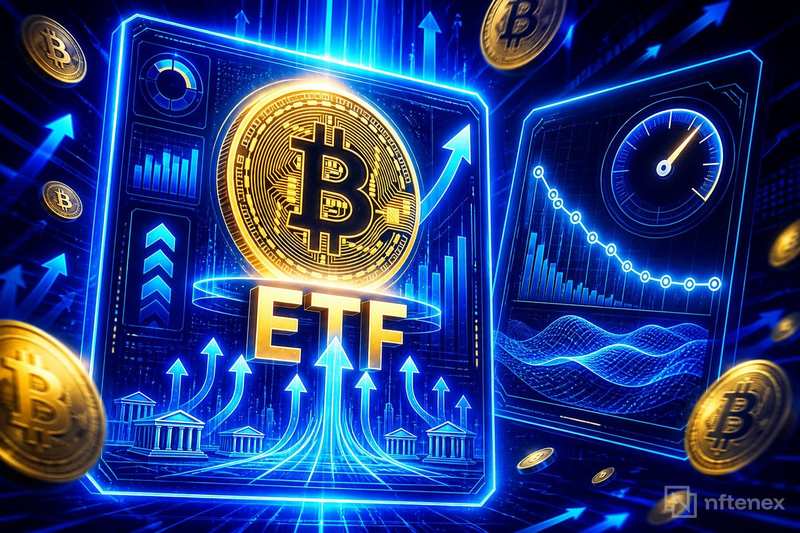Los ETF de Bitcoin al contado atraen 1.610 millones de dólares en cuatro sesiones mientras los rendimientos reales del Tesoro se acercan al 3%