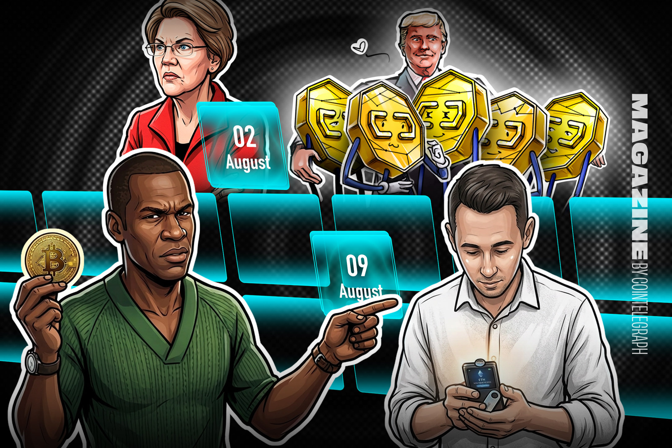 BIP-110 se desinfla, la votación de la CLARITY Act se retrasa hasta septiembre: Hodler’s Digest, 9 de agosto