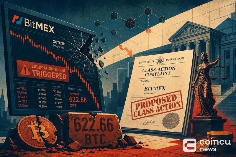 BitMEX 因 622.66 BTC 被指不當保留強制平倉收益而面臨集體訴訟