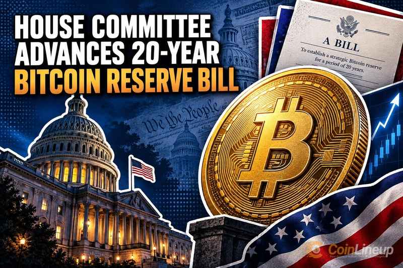 House Committee Advances 20-Year Strategic Bitcoin Reserve Bill