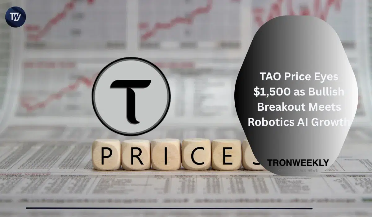 Bittensor TAO celuje w poziom 1 500 USD, sygnały bycze zbiegają się z uruchomieniem OpenRoboto Subnet 80