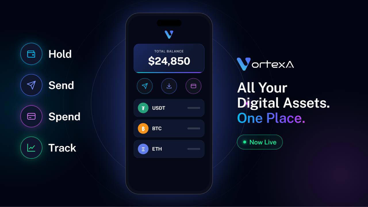 Vortexa Entra nella Fase Due con il Lancio dell'App di Portafoglio Digitale