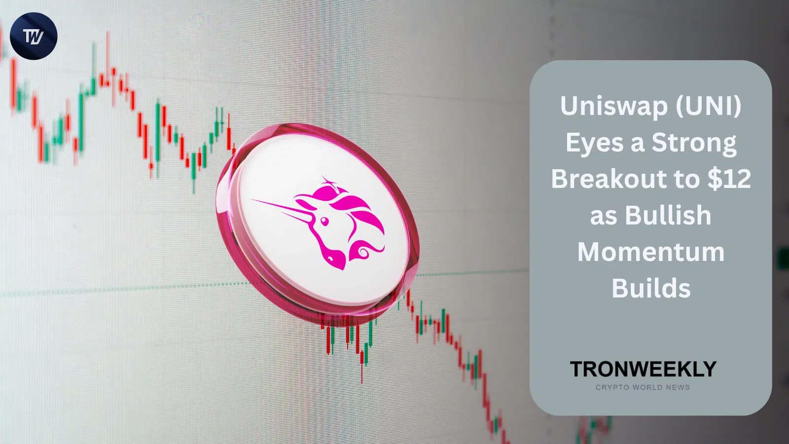 Uniswap (UNI) baut bullisches Momentum auf – Trader peilen Ausbruch in Richtung 12 USD an