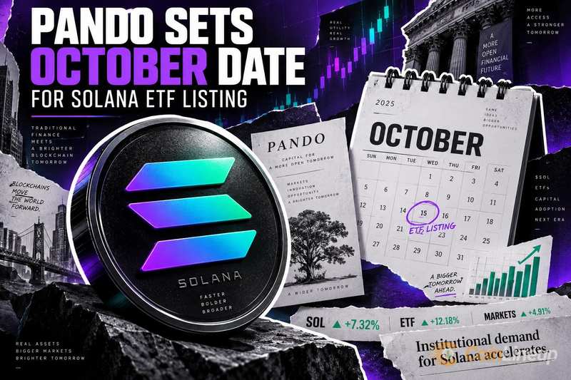Pando punta a ottobre per il debutto del suo ETF su Solana