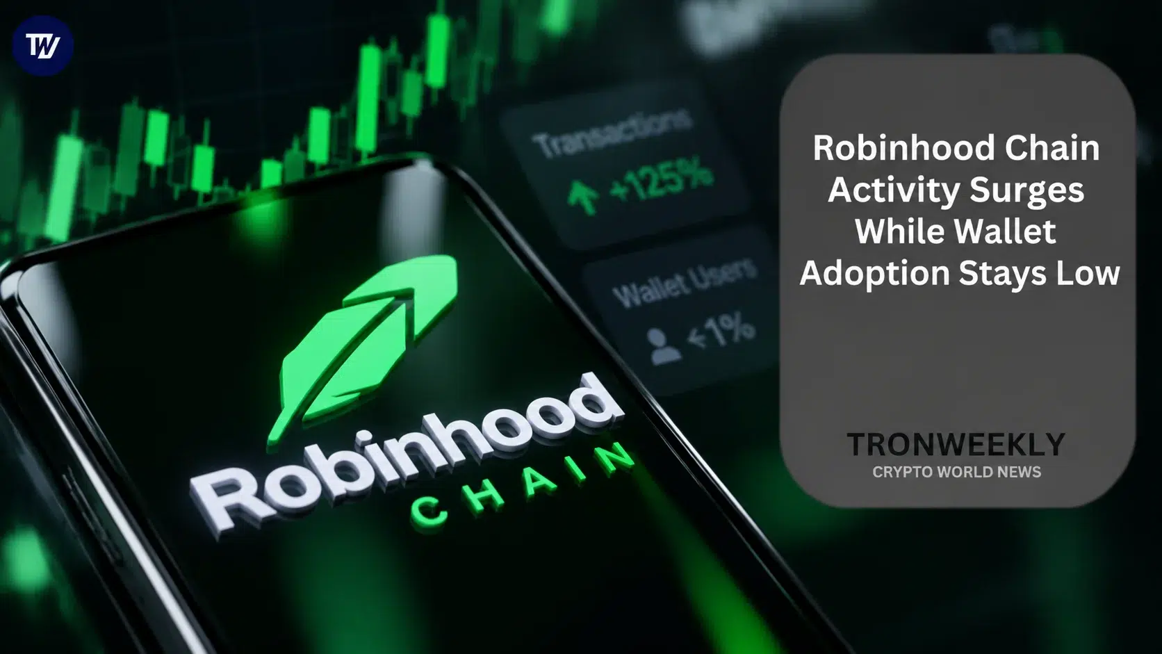 ARK分析、Robinhood Chainのアクティビティは既存の暗号資産トレーダーが主に牽引と判明