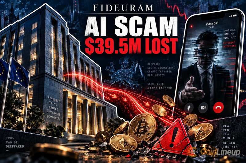 Fideuram, по сообщениям, потеряла €39,5 млн в результате мошенничества с ИИ-имитацией, связанного с криптовалютой