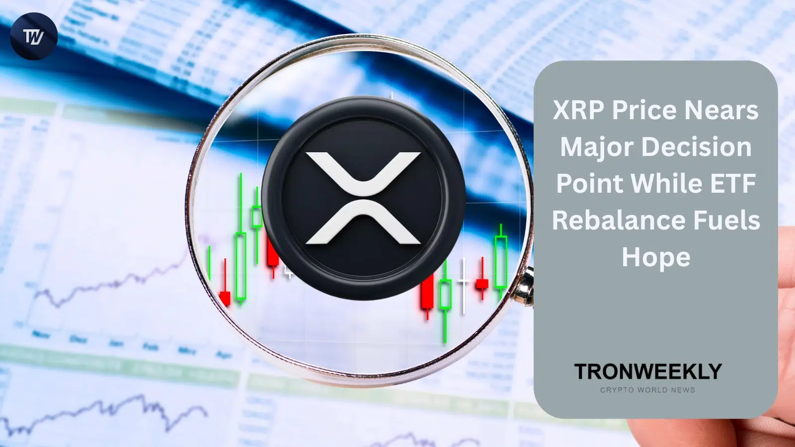 Cena XRP zbliża się do kluczowego punktu decyzyjnego, podczas gdy rebalans ETF Grayscale przyciąga uwagę instytucji