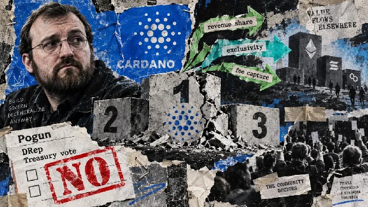 Чарльз Хоскинсон заявил, что Cardano больше не стоит на первом месте — голосование по казначейству объясняет почему