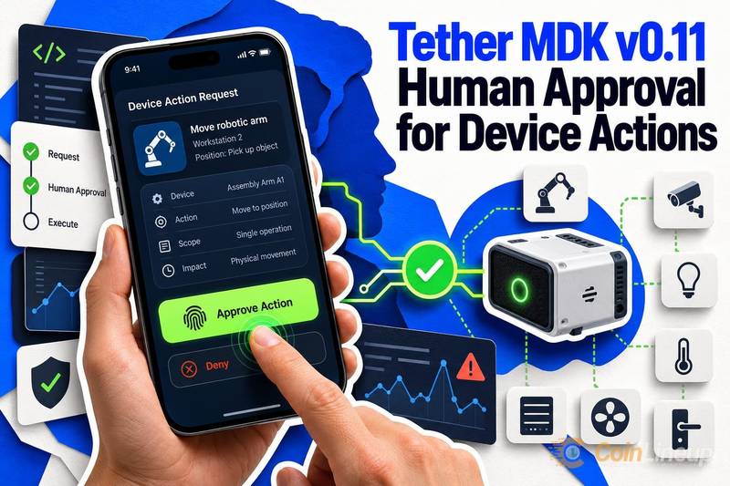 Tether MDK v0.11 добавляет человеческое одобрение для действий с устройствами